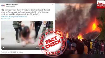 Fact Check Old video from Girl Shot in Myanmar viral linked with Manipur Violence