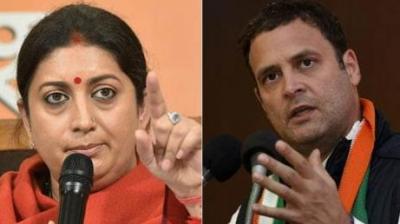 Rahul Gandhi Congress Smriti Irani Lok Sabha seat