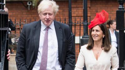 Marina Wheeler, Boris Johnson