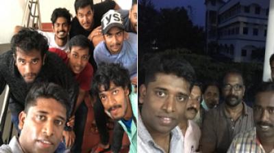 Officer in disguised, he came, he helped, and he left 