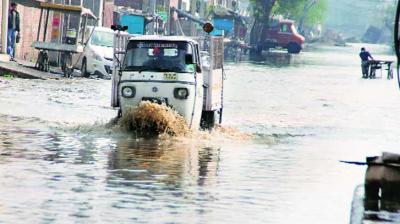 Ludhiana Flooded Roads