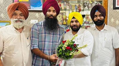 Village Rajdhan Government Senior Secondary School to be named after Olympian Germanpreet Singh: Harbhajan ETO