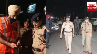DGP Gaurav Yadav took a quick look at the incident