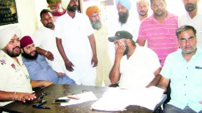 Kisan Union With Police