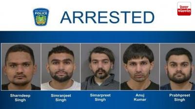 5 Punjabis arrested in Canada for liquor theft