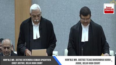 Tejas Dhirenbhai Karia takes oath as Delhi High Court judge