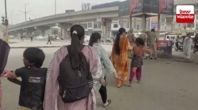 7 begging children rescued in Zirakpur News In Punjabi