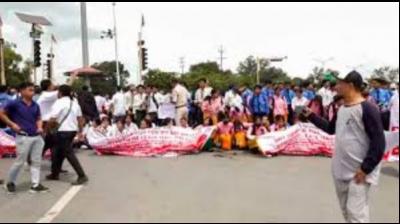 Manipur student protests