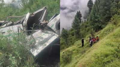 A car fell into a ravine in Chamba Himachal Pradesh News
