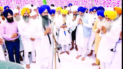 During Ardas Bhai Gobind Singh Longowal and others 