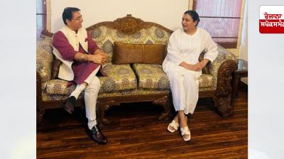 Punjab AAP President Aman Arora rejects Anmol Gagan Mann's resignation