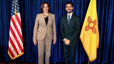 TAC Security CEO Trishneet Arora meets US Vice President Kamala Harris