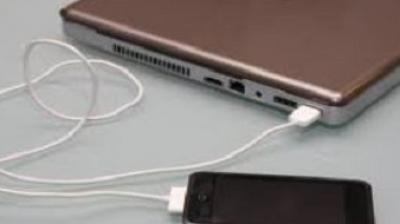 Mobile charge with laptop