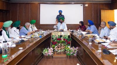 Meeting of Panchayat Minister and Farmers