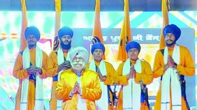 The 25th foundation day of Akal Purakh Ki Fauj organization was celebrated
