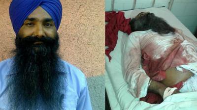 attacked on Harkrishan Bhagwan Singh's brother  