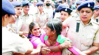 Arresting People of Khudda village