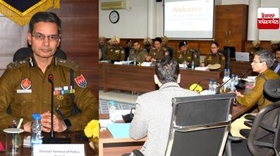 DGP holds meeting with Commissioners and SSPs of seven districts regarding security