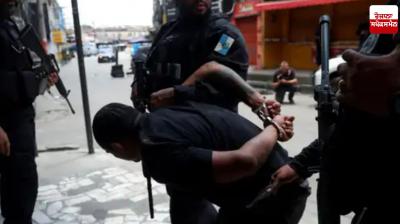 Raid on drug mafia in Rio de Janeiro, Brazil, 64 people including 4 police officers killed