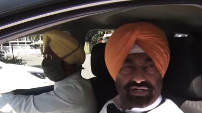 Parminder Dhindsa With Sukhpal Khaira 