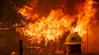 Spain Hit with 50 Fires