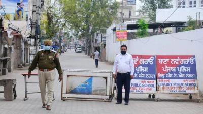 Police in a search operation in Nayagaon (file photo)