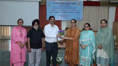 SGGS College organized Inter-College Heritage Workshop in collaboration with Youth Welfare Department of PU