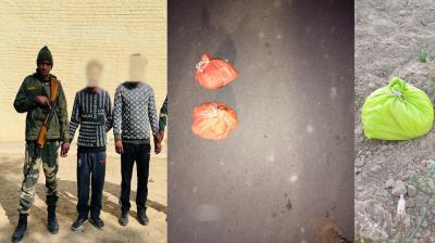 BSF arrested 2 drug smugglers, recovered heroin worth 30 crore dropped from Pakistani drone