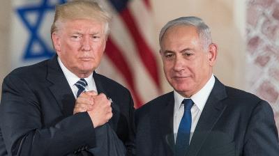 Donald Trump and Benjamin Netanyahu
