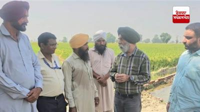 Farmer Jagdev Singh has been planting wheat without burning the stubble Faridkot News