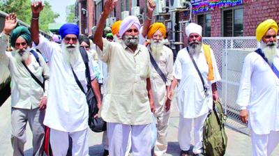 Sikhs Protesting