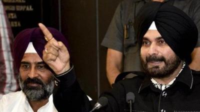 Navjot Sidhu and Pargat Singh