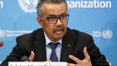 WHO Chief Tedros Ghebreyesus