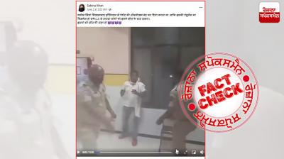 Fact Check: This video is not of beating a Muslim driver but of a BJP leader