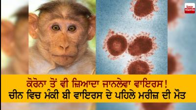 China's first human case with Monkey B virus dies