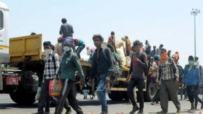 Ensure stranded migrants do not walk on road or railway tracks says home ministry