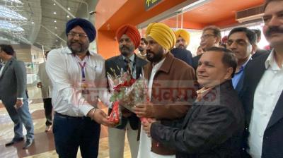 CM Charanjit Singh Channi at Dera Baba Nanak