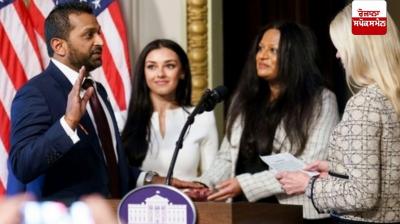 Kash Patel of Indian origin was sworn in as the FBI director by placing his hands on the Bhagavad Gita