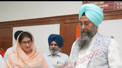 Ganeev Kaur Majithia took oath as MLA