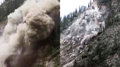 Landslide in Chamba Himachal Pradesh