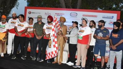 A half marathon was organized in Jalandhar