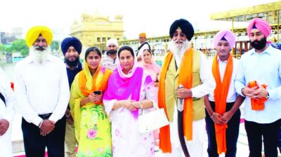 Simranjit Singh Mann and Family Member