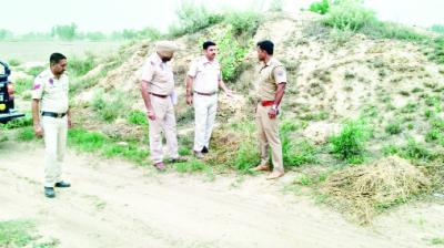 Police Investigating Crime Scene