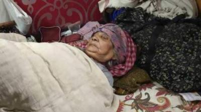 95-yr-old mother-in-law hostage