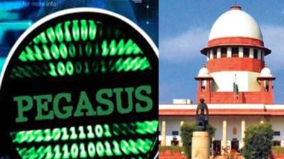 Supreme Court takes up Pegasus matter; CJI says snooping allegations, if true, are serious