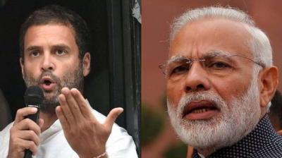 Rahul Gandhi-Narendra Modi 