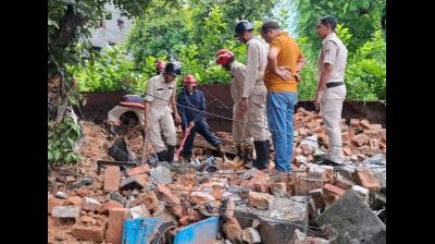 One person died due to wall collapse 