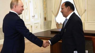  NSA Ajit Doval meet Russian President Vladimir Putin