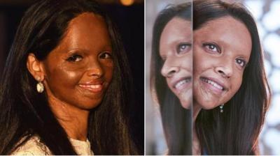 Laxmi Agarwal and Deepika Padukone 