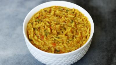 Chickpea dal khichdi Food Recipes: 